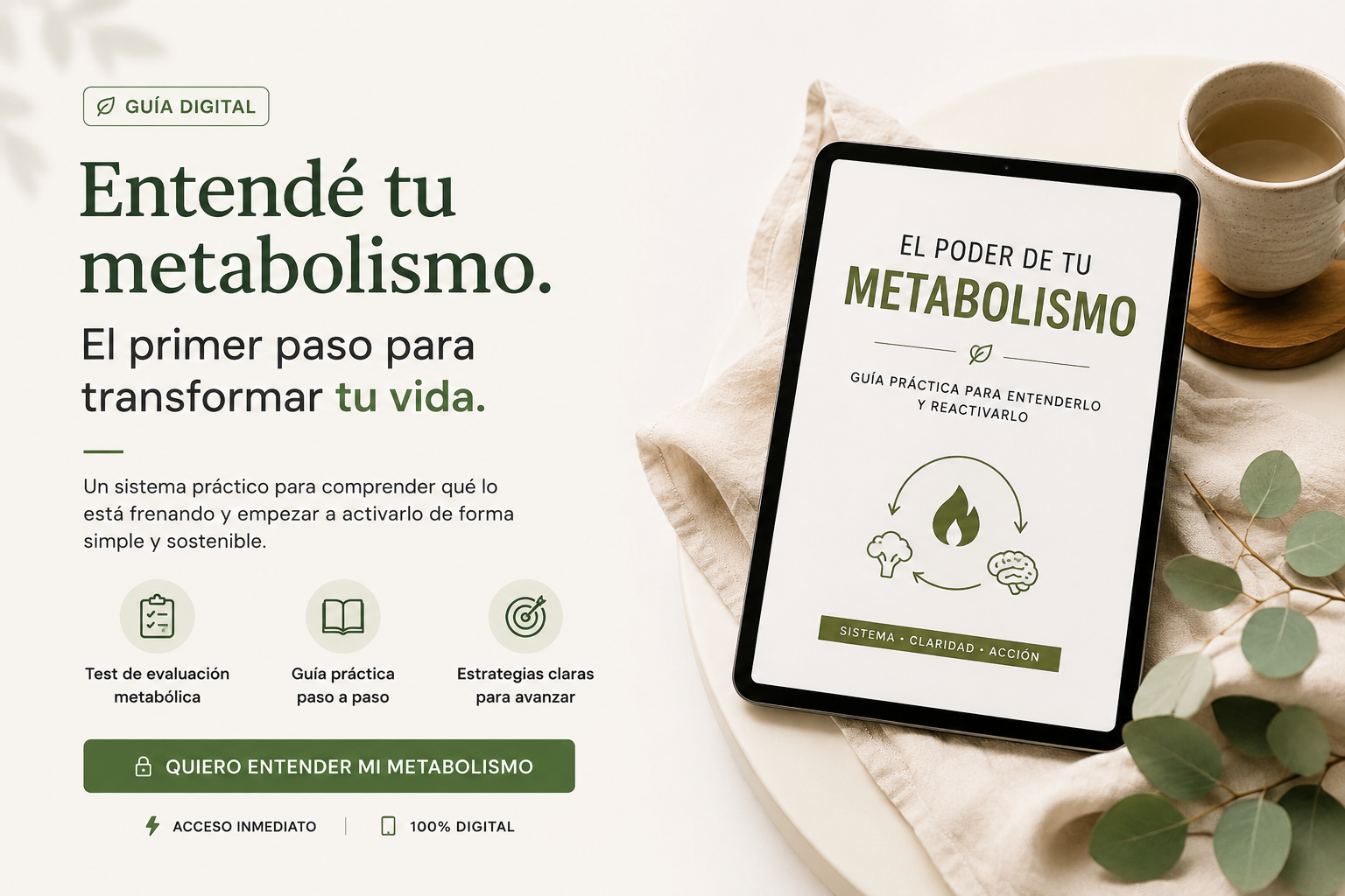 El Poder de Tu Metabolismo. Metodo M30